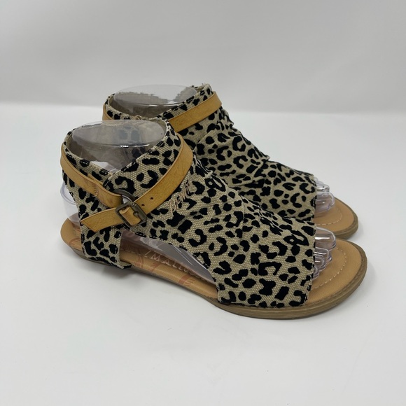 Blowfish Shoes - Blowfish brisa 2 animal print sandals size 7